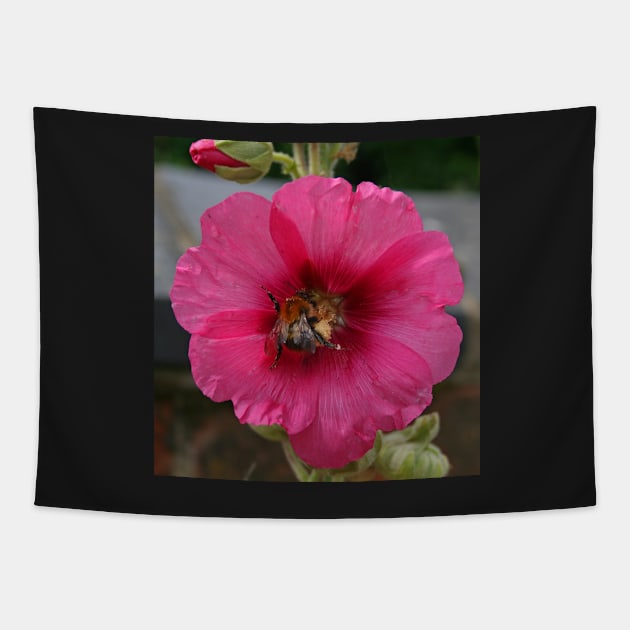 Collection Point Bee Tapestry by RedHillDigital