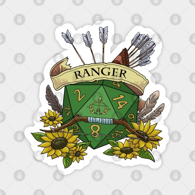 Dice Ranger Magnet by Danielle_Mahaffey