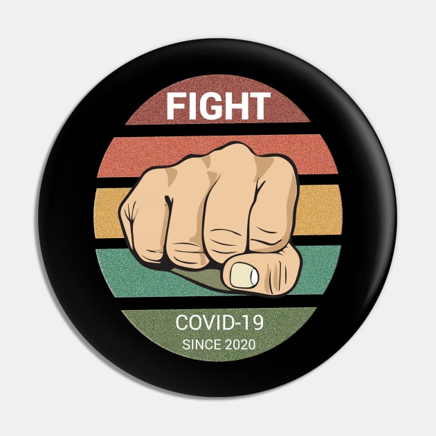 Fight Pin by dddesign