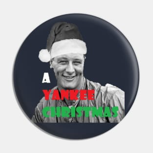 Christmas Lou Gehrig Design Pin