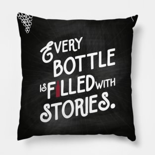 Wine blackboard #10 Pillow