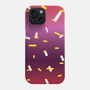 Reddish gradient pattern Phone Case
