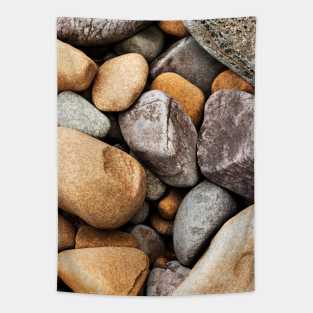 Volcanic Cobble Stones Tapestry