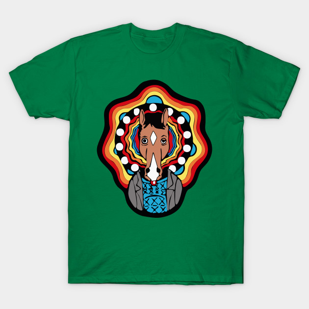 Bo Jack Horseman The Horse Man Bojack Horseman T Shirt Teepublic