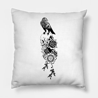 crow Pillow