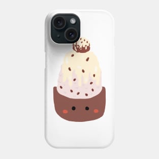 Red bean shaved ice Phone Case