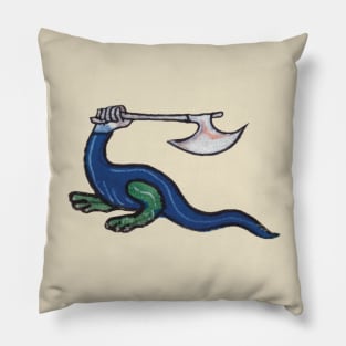 Medieval Axe Creature Pillow