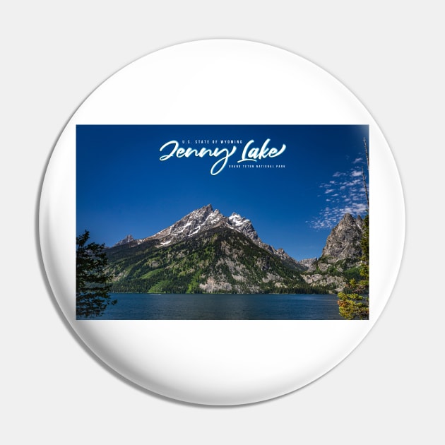 Jenny Lake Grand Teton National Park Pin by Gestalt Imagery