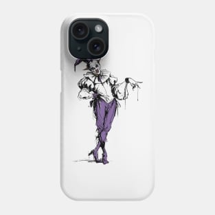 Original 70s Style Pierrot Design Phone Case