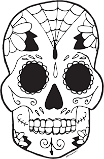 Sugar Skull Magnet