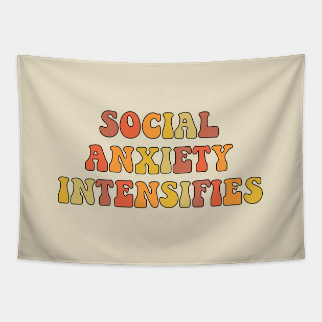 Social anxiety intensifies Tapestry by LemonBox