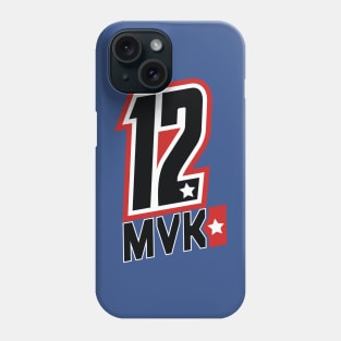 Maverick Viñales 12 Motorcycle Racer Phone Case