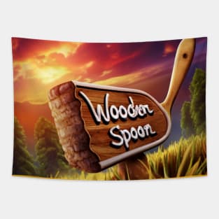 Wooden Spoon Survivor Tapestry