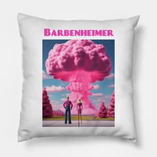 Barbie x Oppenheimer 2023 | BARBENHEIMER Pillow