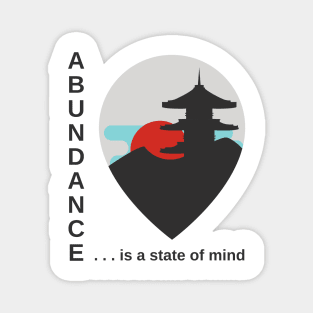 Abundance is a State of Mind - for Abundant Livers Magnet