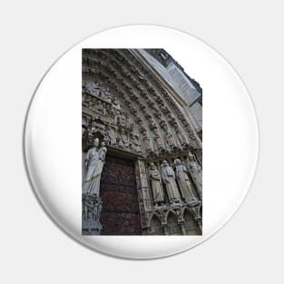 Notre Dame Cathedral door Pin