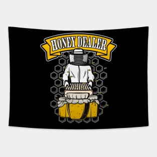 Honey Dealer Funny Beekeeper Tapestry