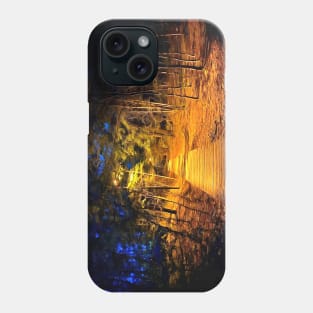 Evening in the autumn park Phone Case