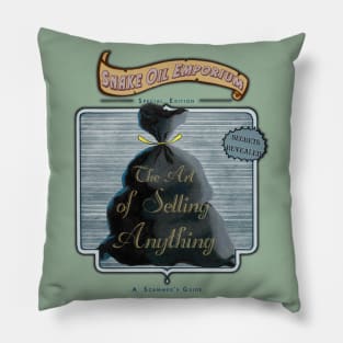 The Art of Scams Pillow