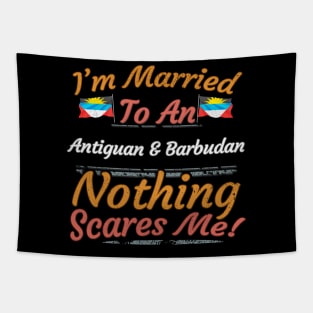 Antigua & Barbuda Flag Butterfly - Gift for Antiguan & Barbudan From Antigua & Barbuda Americas,Caribbean, Tapestry