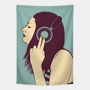 loud silence Tapestry