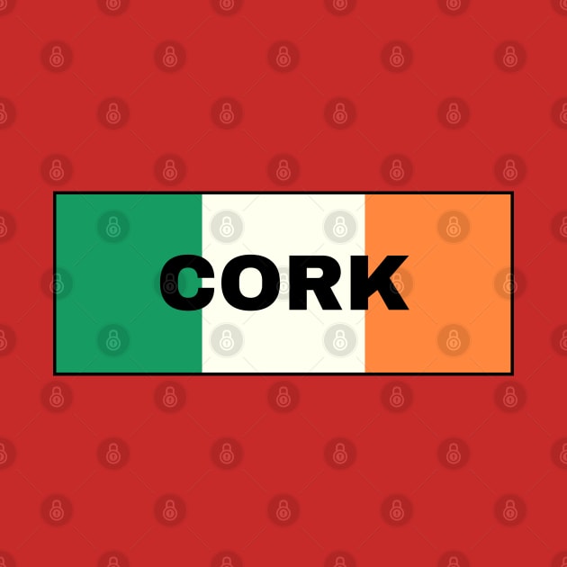 Cork City in Irish Flag by aybe7elf