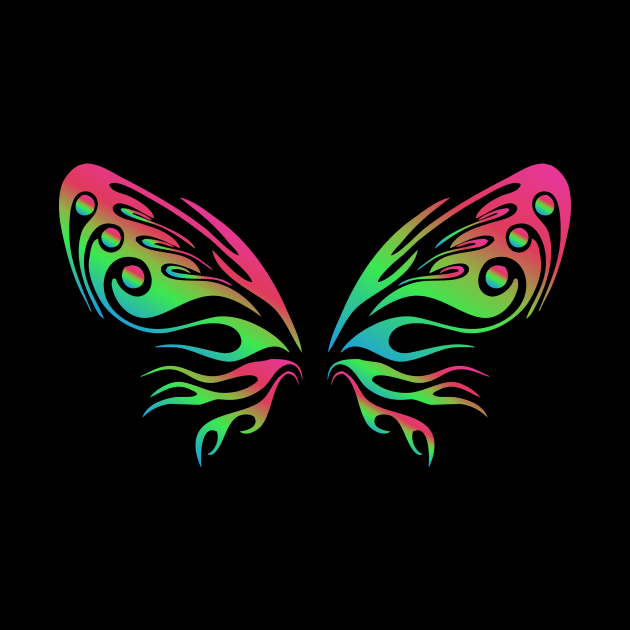 Colourful butterfly by PallKris