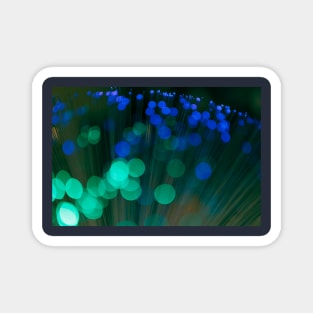 Illuminated background defocused lights Magnet