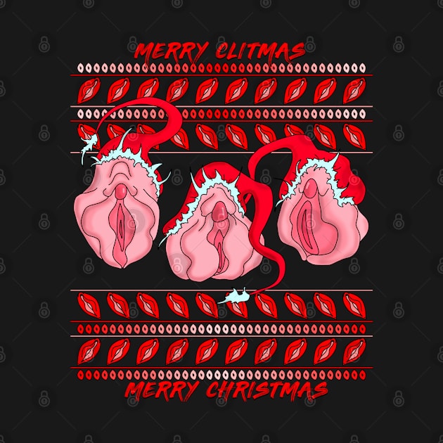 Sexy Christmas Vulvas Feminist by Adult LGBTQ+ and Sexy Stuff