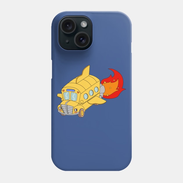 The Magic School Bus Phone Case by NoiceThings