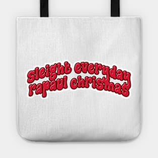 Sleigh Everyday RuPaul Christmas Knit Tote