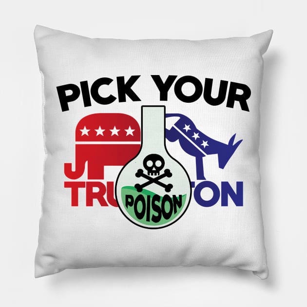 Pick your Poison Pillow by WinterWolfDesign