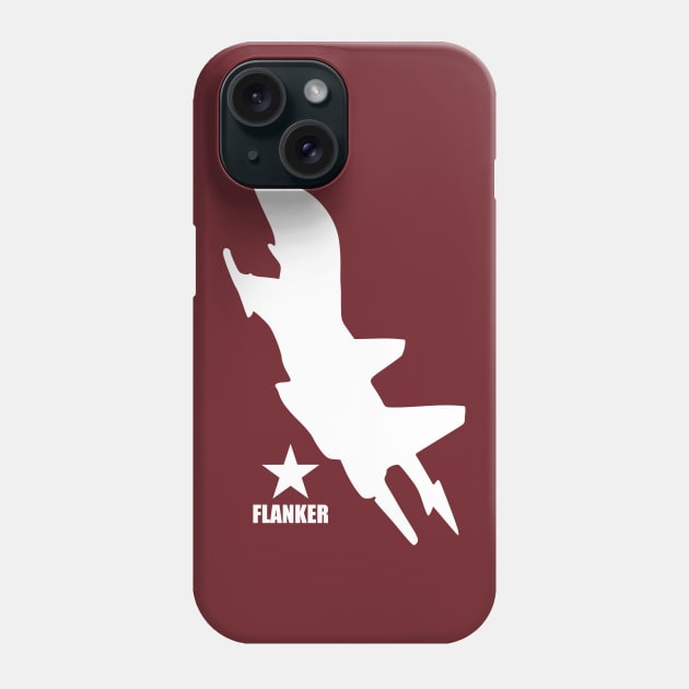 SU-27 Flanker Phone Case by TCP