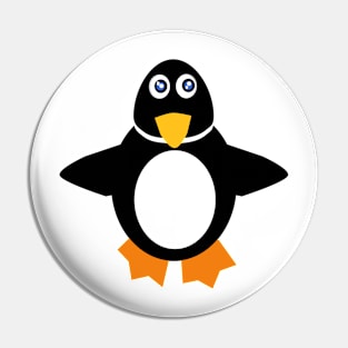 Cute penguin Pin