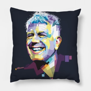 Anthony Bourdain Smile Pillow