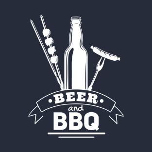 Beer And BBQ Grill Lover T-Shirt