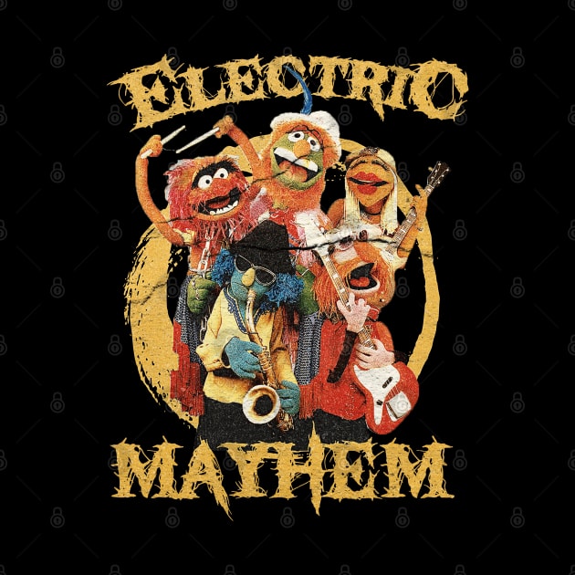 Electric Vintage Mayhem by GW ART Ilustration