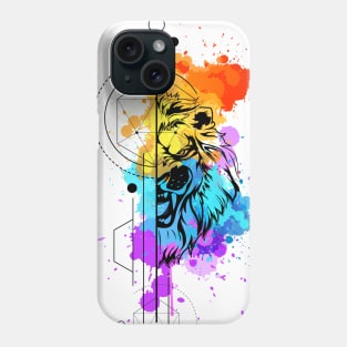 Lion Artwork Logo Phone Case