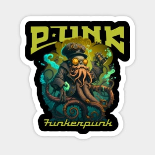 PUNK Steam Octopus Magnet