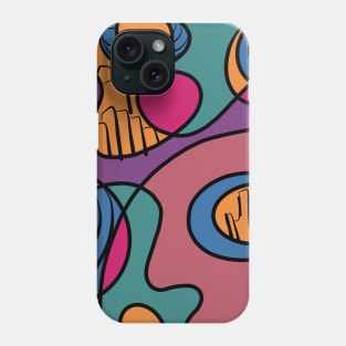 artistic abstract pattern Phone Case