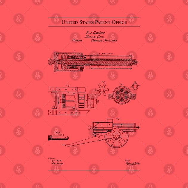 US Patent - Gatling Gun by Taylor'd Designs