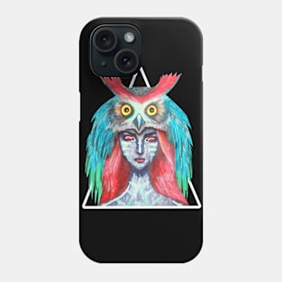 red hair owl kazzuki Phone Case