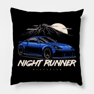 Night runner Pillow