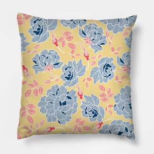 peony flower Pillow