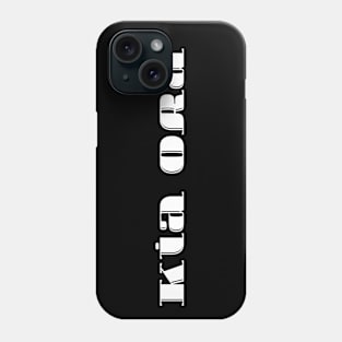 Kia Ora ~ Welcome in Maori Phone Case