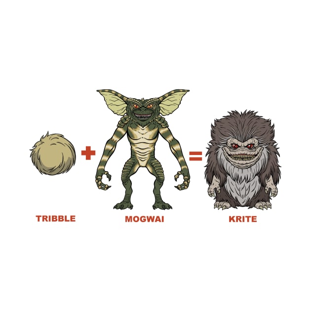 Tribble + Mogwai = Krite by tater7