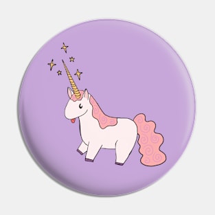 Unicorn Blep Pin