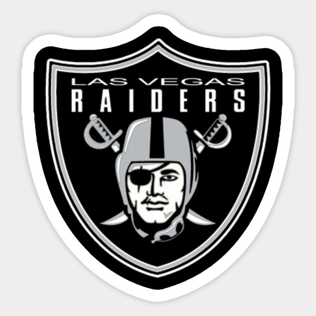 LAS VEGAS RAIDERS - Las Vegas Raiders - Sticker | TeePublic