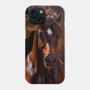 Morgan Horse - Oil paint Phone Case