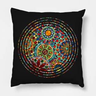 Cheerful Circles Pillow